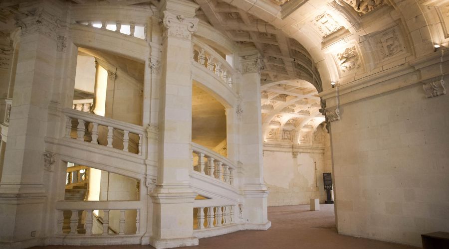 Chambord Double-Helix Staircase