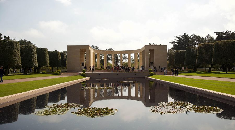 normandy american cemetery