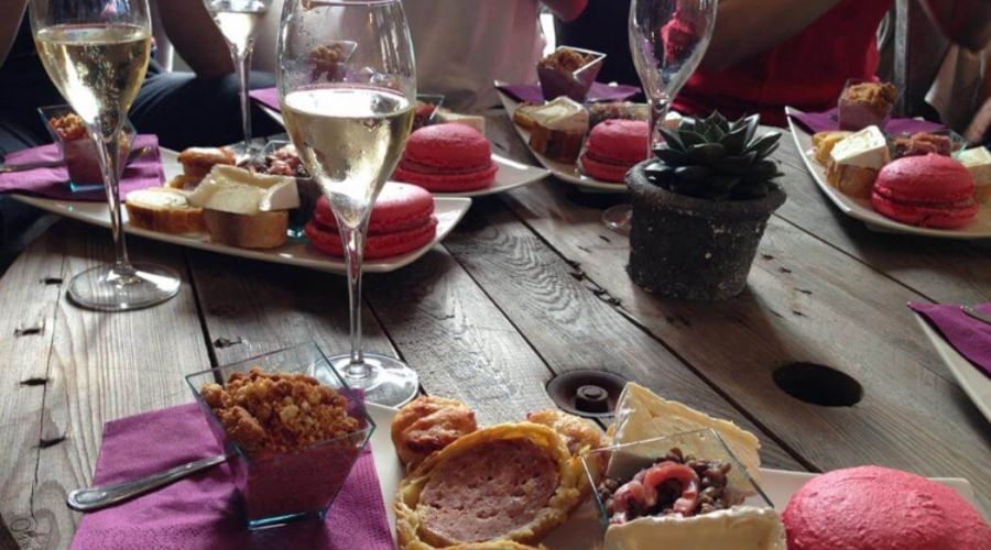 Dégustation de Champagne et de produits régionaux