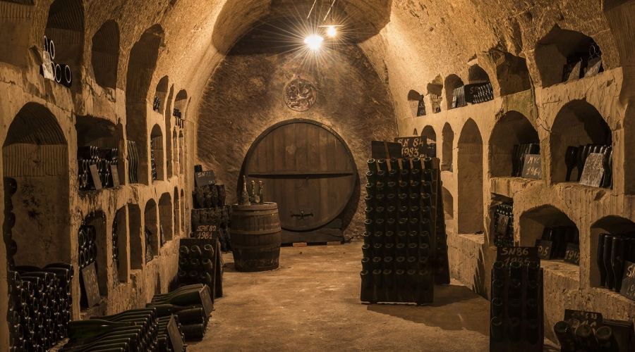 Castellane Champagne cellar