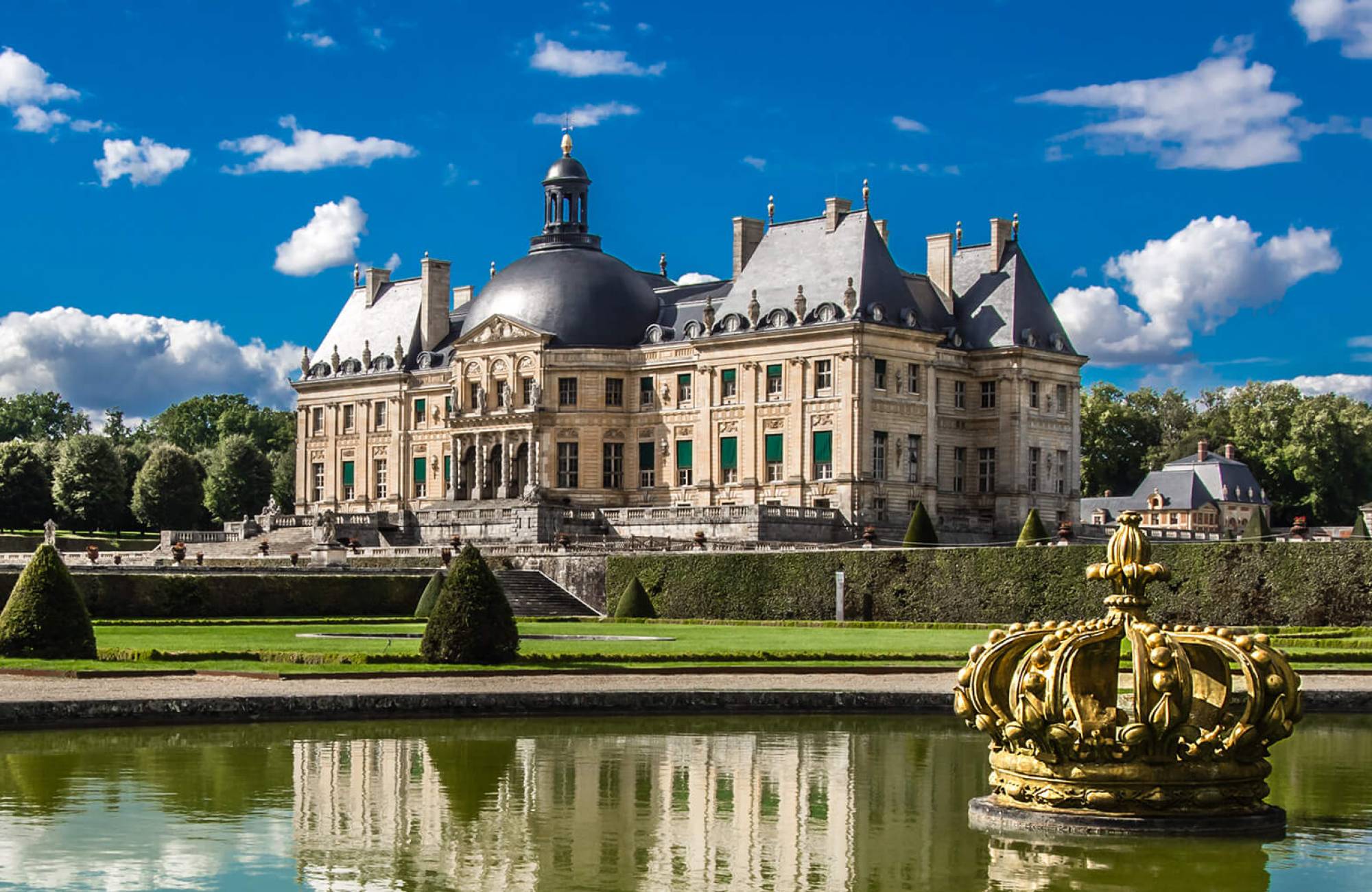 Vaux-le-Vicomte, Gardens, Architecture, Baroque