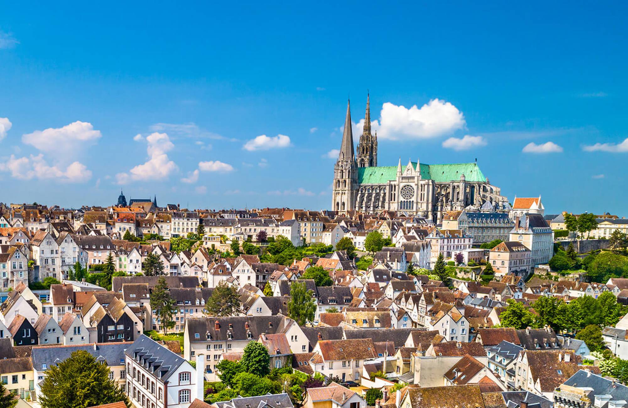 A Walk Around The Town Of Chartres, France