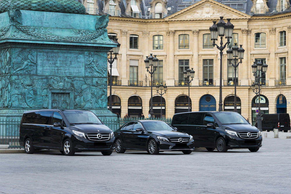 Minivans at Place Vendome