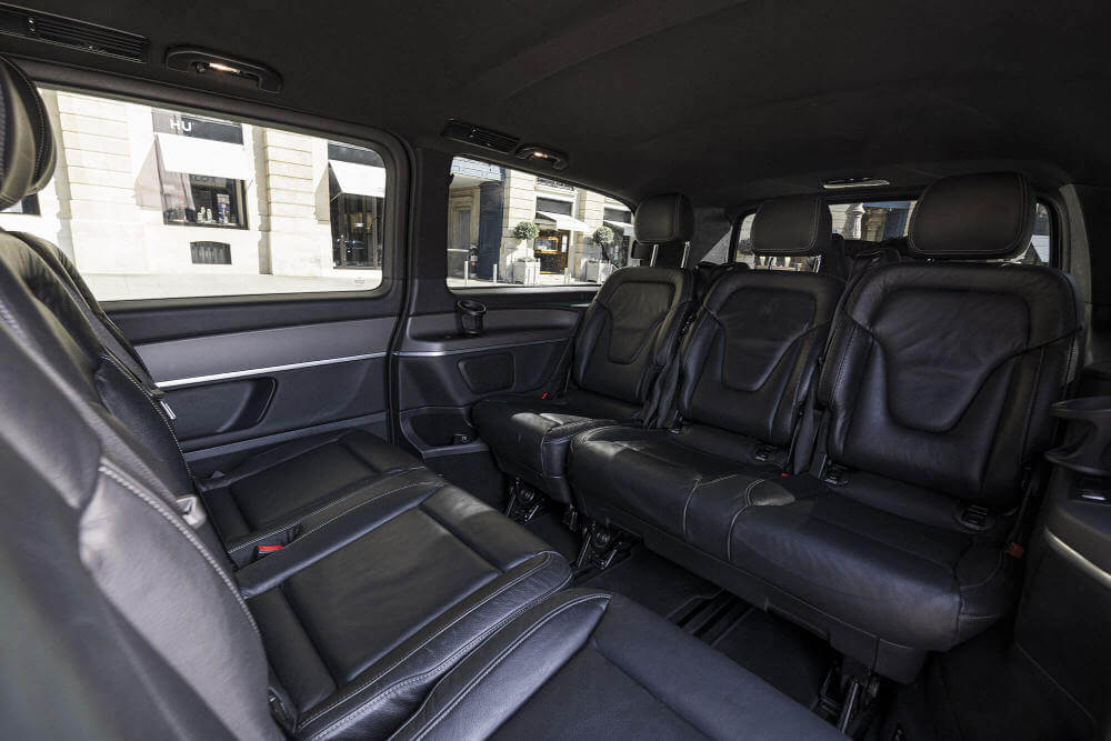 Mercedes V-Class van interior